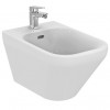 K523601 TONIC II Подвесное биде, с крепежом TT0299327 (для полностью скрытого монтажа), с керамической накладкой слива