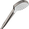 26814340 Ручной душ Croma Select E 1jet, шлифованный черный хром