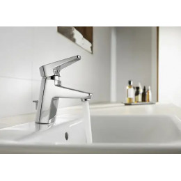 ESMAI Смеситель-моноблок для раковины с дон.клапаном