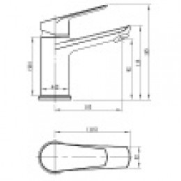 Смеситель для раковины AVRORA LORANTO