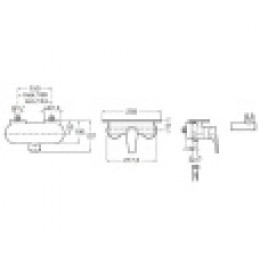 ATLAS смеситель для душа без аксессуаров