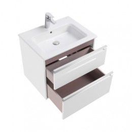 THE GAP Модуль д/раковины 600 мм, 2 ящика, белый глянец (подходит раковина Gap и Victoria Unik) стар. 7.8575.5.080.6