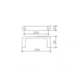 11621010000 Elegance NEW Полотенцедержатель кольцевой, хром