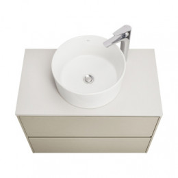 Ona Столешница под раковину 79x45x18 800мм серый матовый