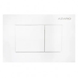 AZARIO NEW-TS Клавиша смыва AZ-ABS-001-W белый (квадратная) пластик, 245х162,5х28,3мм (инст. AZ-G12 и AZ-TS006T)