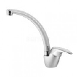 Смеситель Мавис для кухни, высокий излив, хром