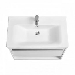 Хоуп Тумба-умывальник 80/1 Белый матовый (БЕЗ Умывальника Миранда-80)