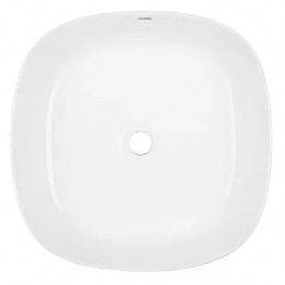 AZ-2269 Раковина накладная Размер:450*450*140 мм белый глянец