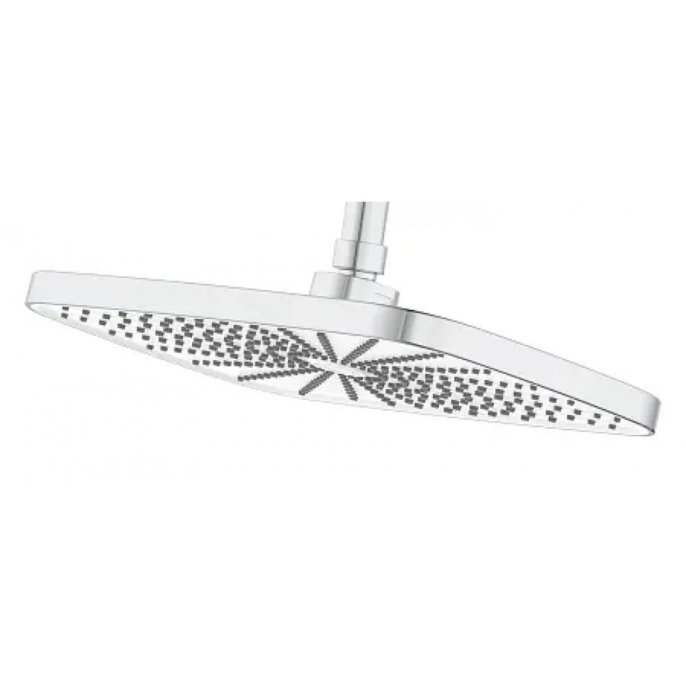 Conda Душевая система с квадратным тропическим душем, хром