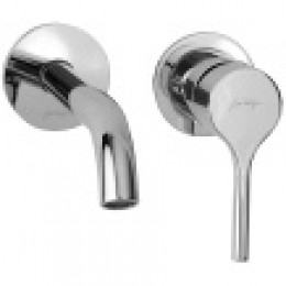 E28318-CP ELATE Смеситель для раковины встраиваемый в стену, хром