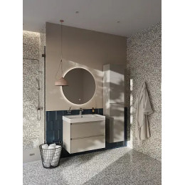 Ona Шкаф - колонна 1750, бежево-серый матовый