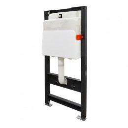 AZARIO NEW Инсталляция серая для подвесного унитаза 3/6л