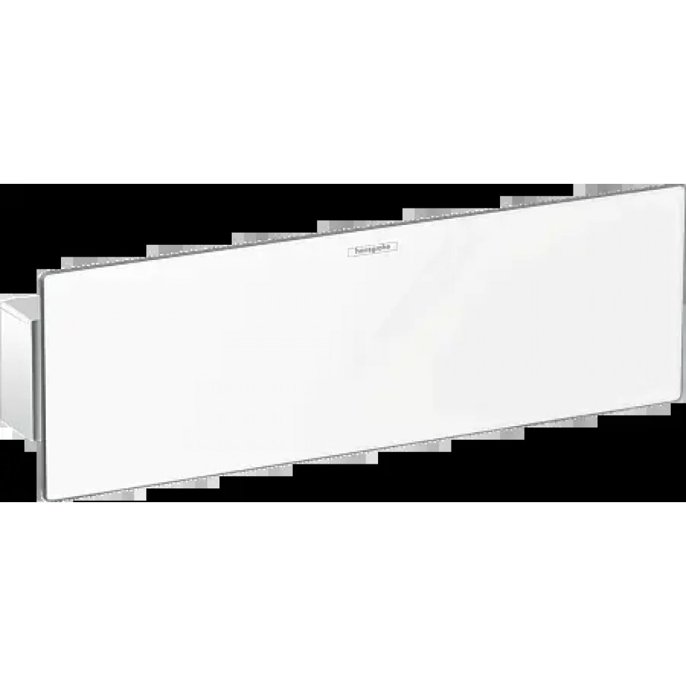 26456400 Fixfit Porter 300 держатель/полочка с шланговым подсоединением (пазы для крепления лейки с двух сторон)белый/хром