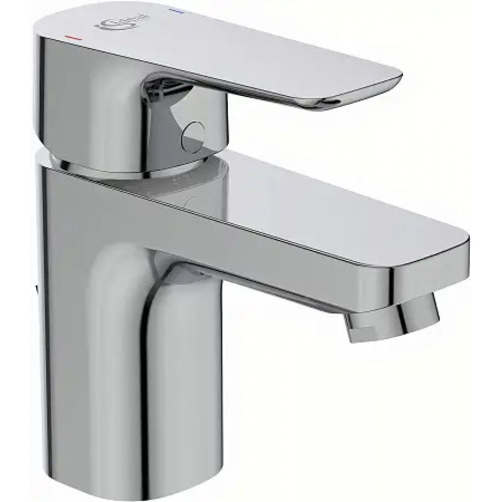 BC559AA CERAPLAN III SLIM Смеситель для умывальника с металлическим донным клапаном, система монтажа EASY-FIX (облегченный монтаж), гибкая подводка G3