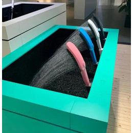 26640540 DogShower Душ для собак 150 3jet, с массажной струей, бирюзовый