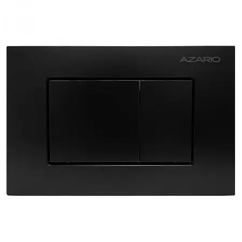 AZARIO NEW-TS Клавиша смыва AZ-ABS-001-B черный (квадратная) пластик, 245х162,5х28,3мм (инст. AZ-G12 и AZ-TS006T)