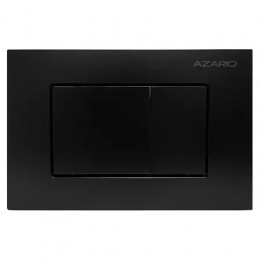 AZARIO NEW-TS Клавиша смыва AZ-ABS-001-B черный (квадратная) пластик, 245х162,5х28,3мм (инст. AZ-G12 и AZ-TS006T)