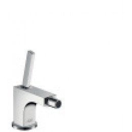 39210000 Axor Citterio Смеситель для биде 90, однорычажный, со сливным гарнитуром