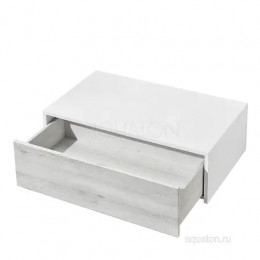 Сакура  80 Комод Ольха Наварра/Белый глянец