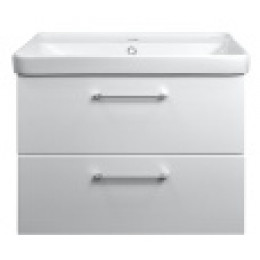 Комплект Тумба Ника 80 (800*560*475) подвесная с раковиной Monte 80