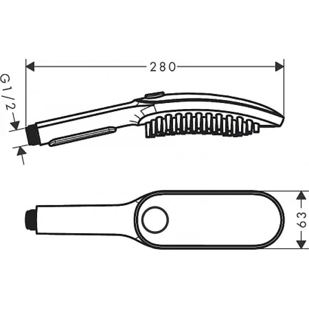 26640540 DogShower Душ для собак 150 3jet, с массажной струей, бирюзовый