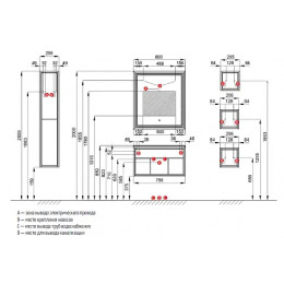Уэльс Зеркало  80 NEW