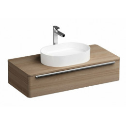 Умывальник CERAMIC 550 O SLIM белый