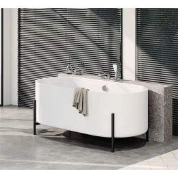 KLUDI AMEO Однорычажный смеситель для ванны и душа на 3 отверстия с изливом, арт. 414470575