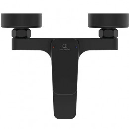 CERAPLAN Настенный смеситель для ванны/душа, монтаж на стандартных эксцентриках, металлические накладки, картридж FirmaFlow 38 мм с функцией