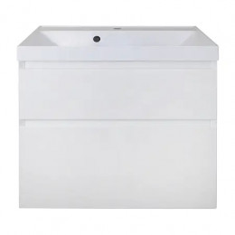 Комплект тумба Velluto 70 (700*660*450) подвесная с раковиной Слим 70