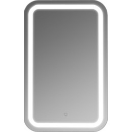 Стиль зеркало  500*800 с сенсором на подложке ОВАЛЬНОЕ