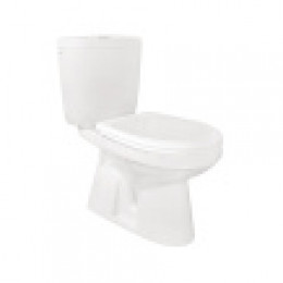 Унитаз-компакт "Анимо" в пол (станд: 2-реж., дюро, метал крепеж)