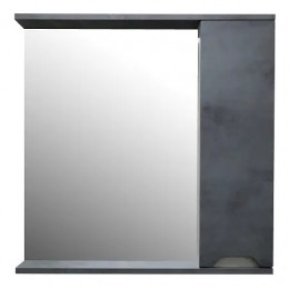 Зеркало-шкаф Florena 70 (600*700*135) правый Темный Бетон