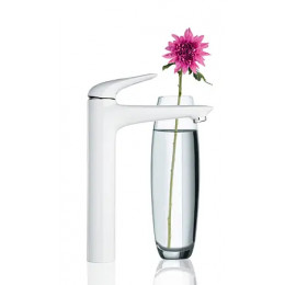 23570LS3 Eurostyle 2015 Смеситель для свободностоящей раковины, гладкий корпус, белый