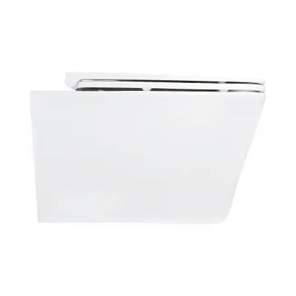 AZ-5172T-WHT PACE Унитаз подвесной с системой смыва Tornado в комплекте с быстросъемным сиденьем микролифт, дюропласт 520*360*365mm