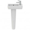 Ideal Standard i.life S раковина для рук 45x25 см, правая версия, с отверстием под смеситель, с отверстием перелива, с крепежом TT0299729, для монтажа