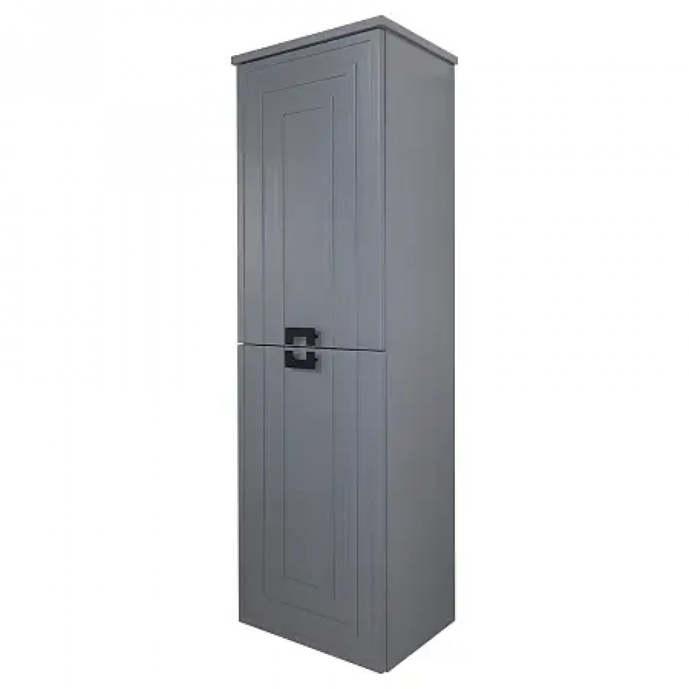 Пенал ARMARIO подвесной левый МАТОВЫЙ СЕРЫЙ (350*1390*440)