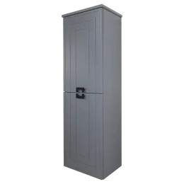 Пенал ARMARIO подвесной левый МАТОВЫЙ СЕРЫЙ (350*1390*440)