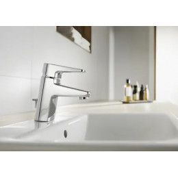 ESMAI Смеситель-моноблок для раковины с дон.клапаном