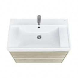 Ona Тумба под раковину 800, светлый дуб 2 ящика (подходит раковина ZRU9307562,732799C000,73279A4000,732700C000 / 732700B000)