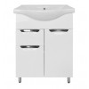 Комплект Тумба Стиль- 60/1 (600*840*450) с раковиной Basic 60 (7060) (2 места)