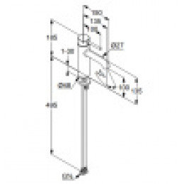 KLUDI BOZZ Смеситель для умывальника, арт. 382820576