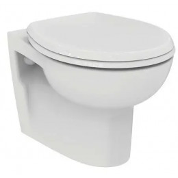 W303001 ECCO/EUROVIT/TORNADO Сидение и крышка с функцией плавного закрытия, дюропласт