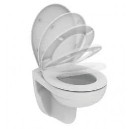 W303001 ECCO/EUROVIT/TORNADO Сидение и крышка с функцией плавного закрытия, дюропласт