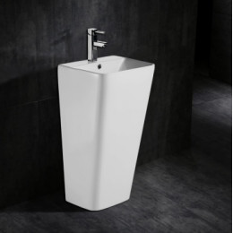 FRETTA SQUARE Раковина напольная отдельностоящая прямоугольная. Размер 440х380х835 мм