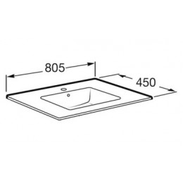 VICTORIA UNIK Раковина 800 мм