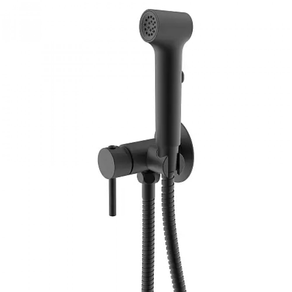 Nyons Гигиенический душ со смесителем, черный матовый