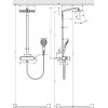 27112000 Raindance Select Raindance Select 360 Showerpipe, ½’