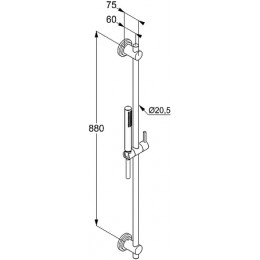 KLUDI NOVA FONTE CLASSIC душ. гарн. 1S CLASSIC
