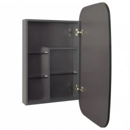 Сохо 60 Зеркальный шкаф  Графит Правый